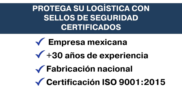 Empresa mexicana, +30 años, fabricación nacional, ISO 9001:2015